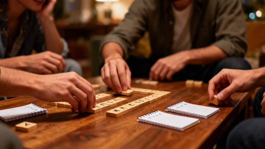 Scène de Scrabble simulée pour un métier qui commence par z
