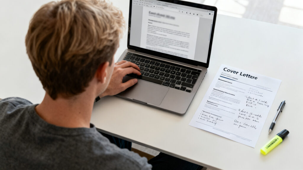 Personnalisation de modèles de lettre avec compétences transférables