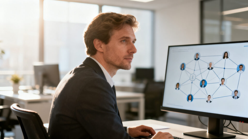 Profils réseau et recherche booléenne pour le sourcing