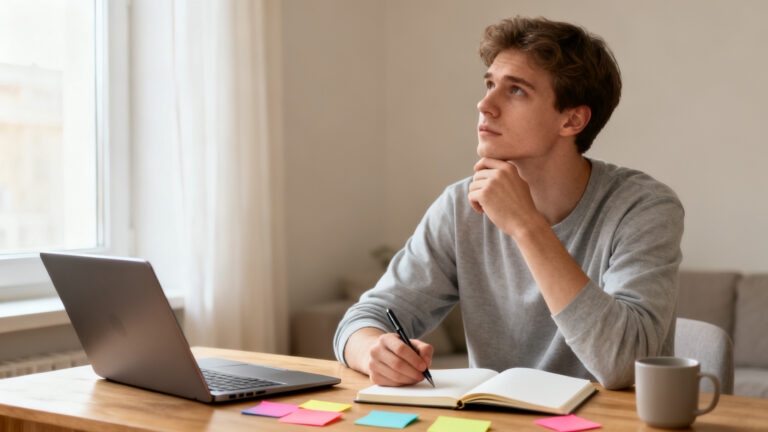Réflexion sur quel métier faire quand on n’aime rien, ambiance calme