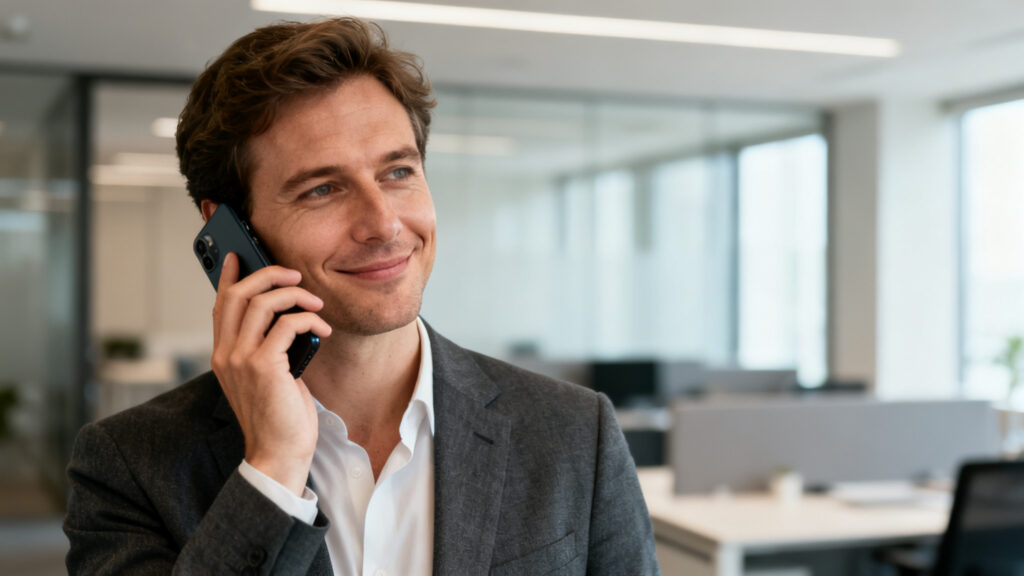 Appel téléphonique pour refuser poliment une offre d’emploi